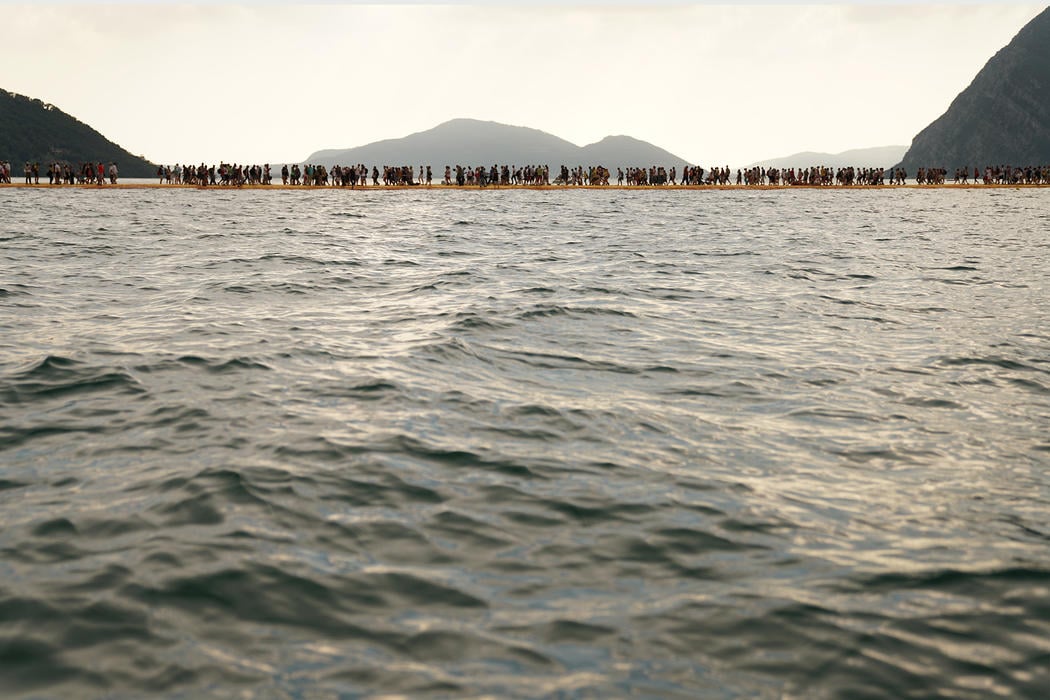 Christo : Walking On Water : Fotos