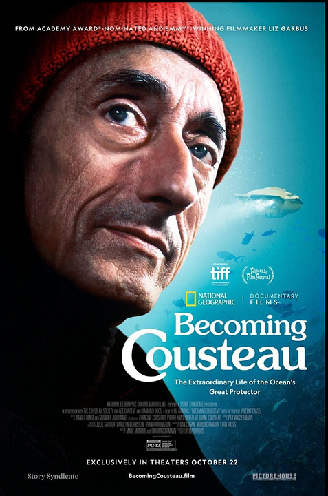 Becoming Cousteau : Poster