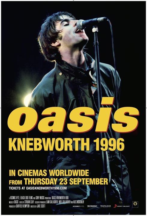 Oasis Knebworth 1996 : Poster