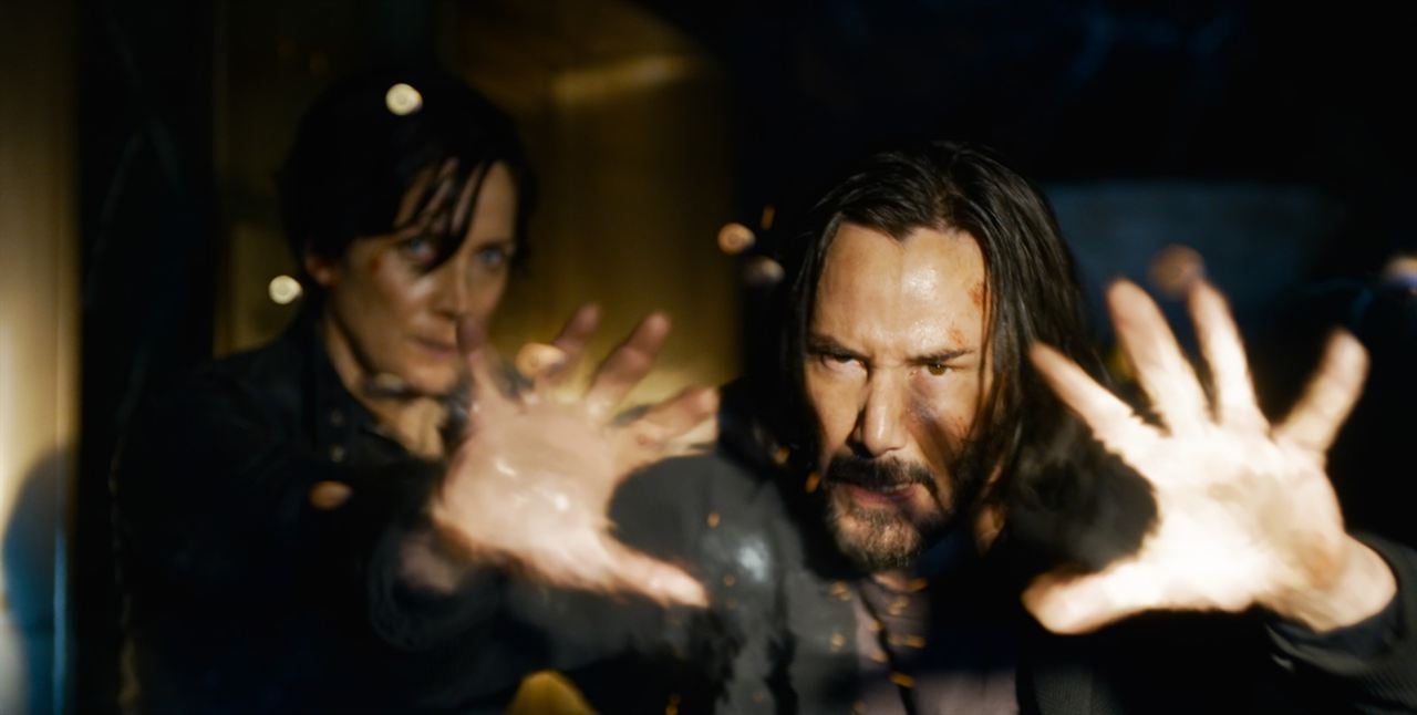 Matrix: Resurrections : Fotos Keanu Reeves, Carrie-Anne Moss