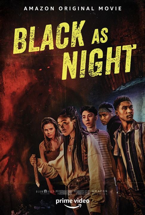 Negra Como a Noite : Poster