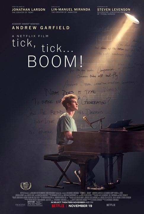 Tick, Tick…Boom! : Poster