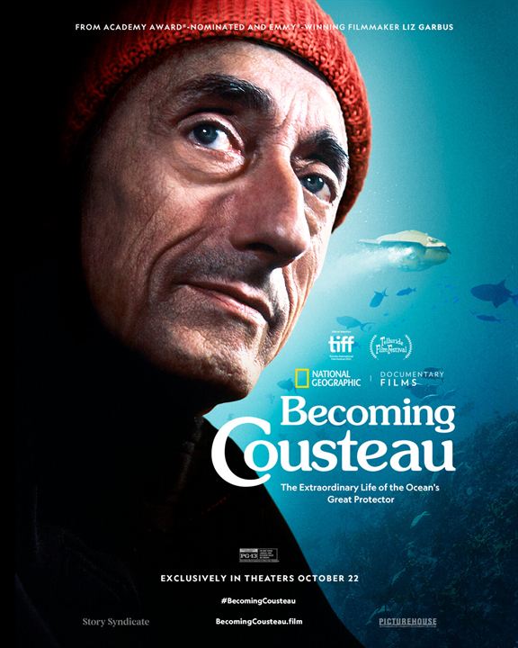 Becoming Cousteau : Poster