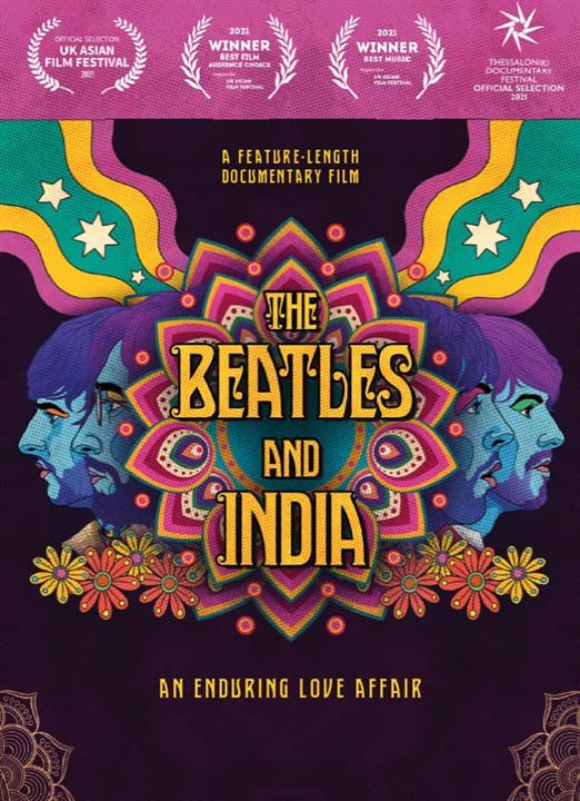 Os Beatles e a Índia : Poster