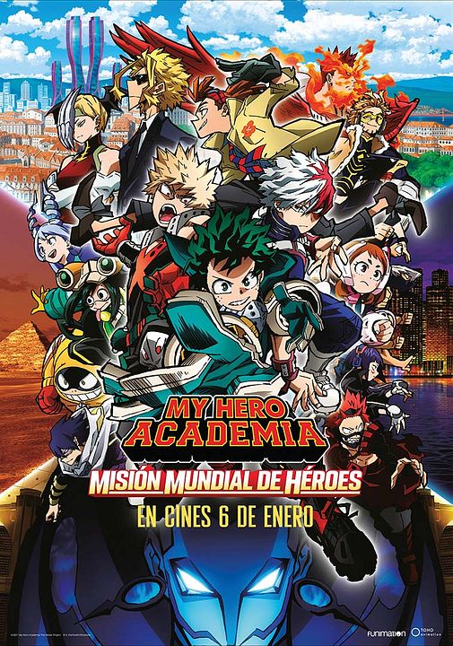 My Hero Academia - Missão mundial de heróis : Poster