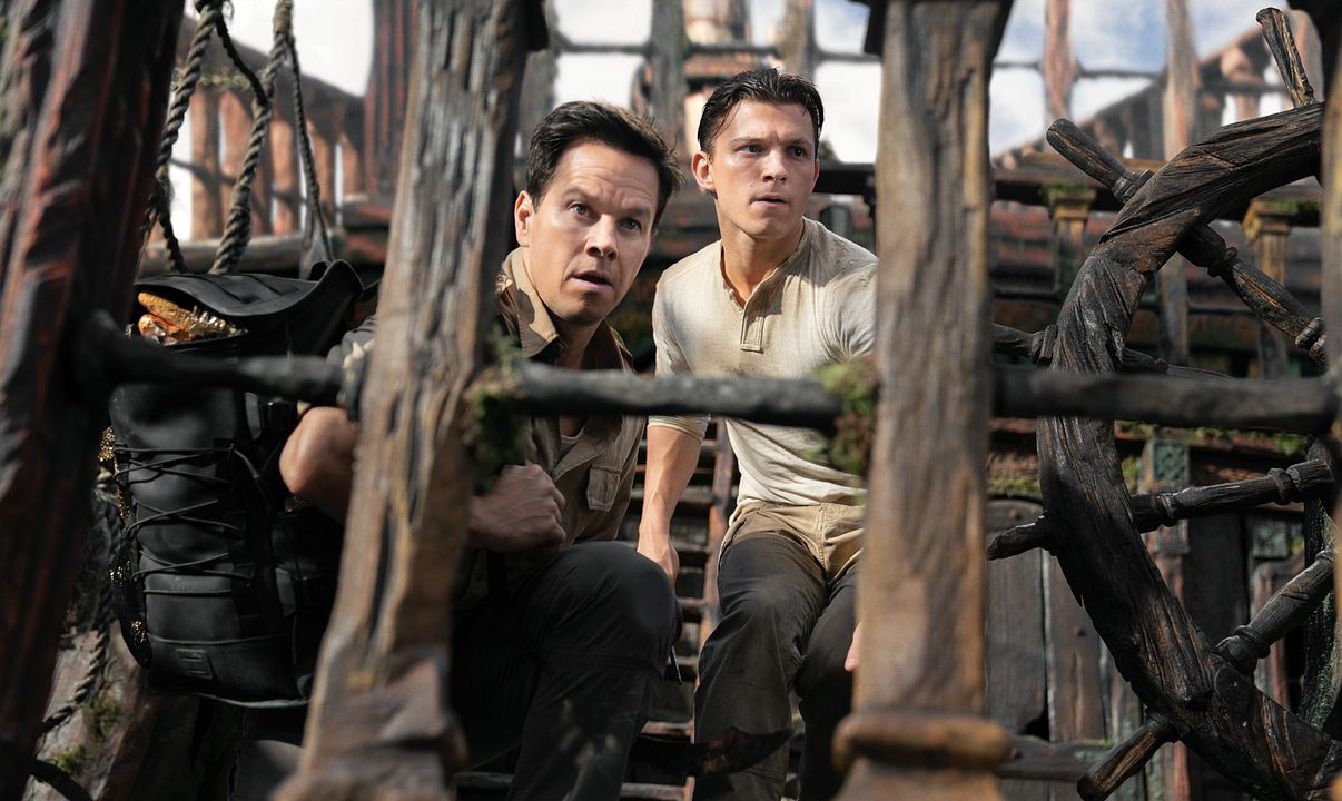 Uncharted: Fora do Mapa : Fotos Mark Wahlberg, Tom Holland