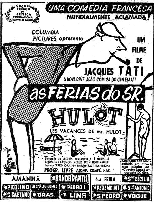 As Férias do Sr. Hulot : Poster