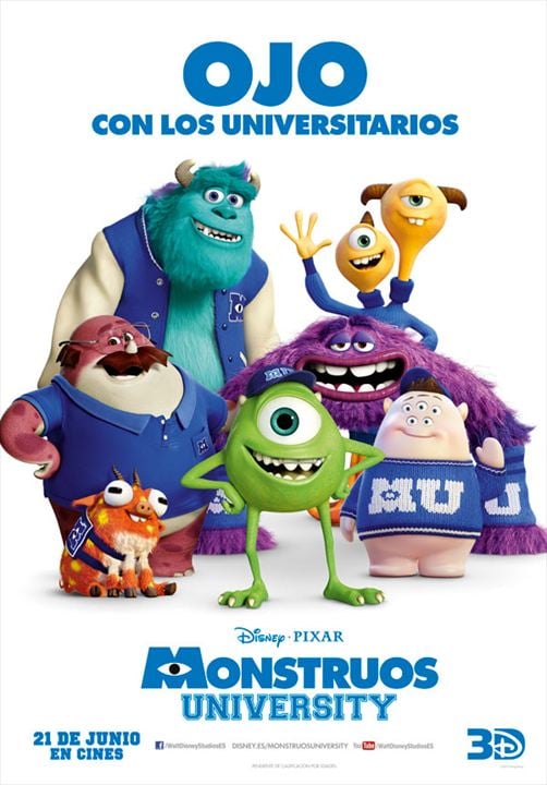 Universidade Monstros : Poster