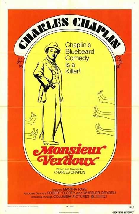 Monsieur Verdoux : Poster