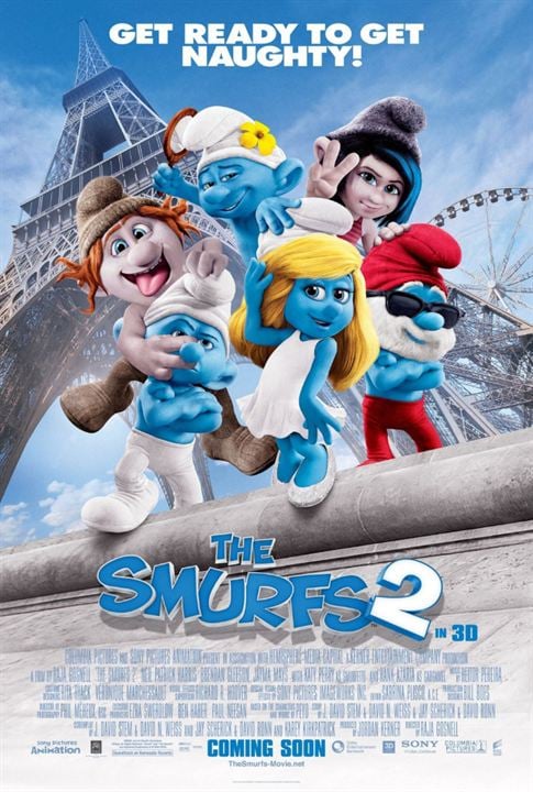 Os Smurfs 2 : Poster