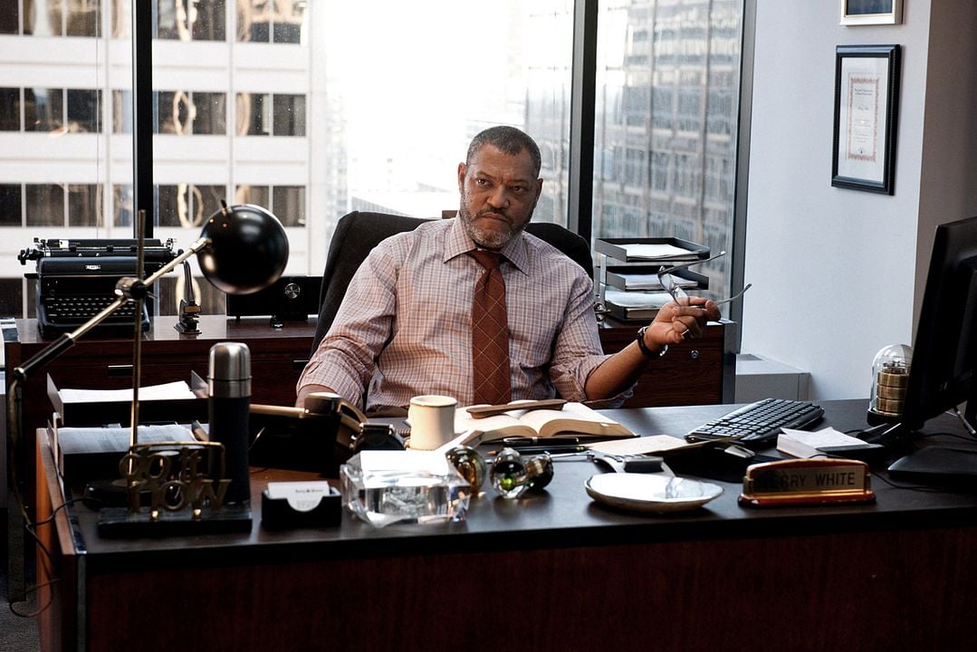 O Homem de Aço : Fotos Laurence Fishburne