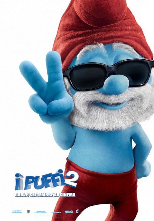 Os Smurfs 2 : Poster