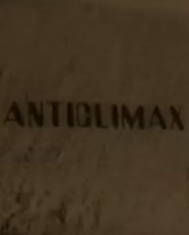 Anticlimax : Poster