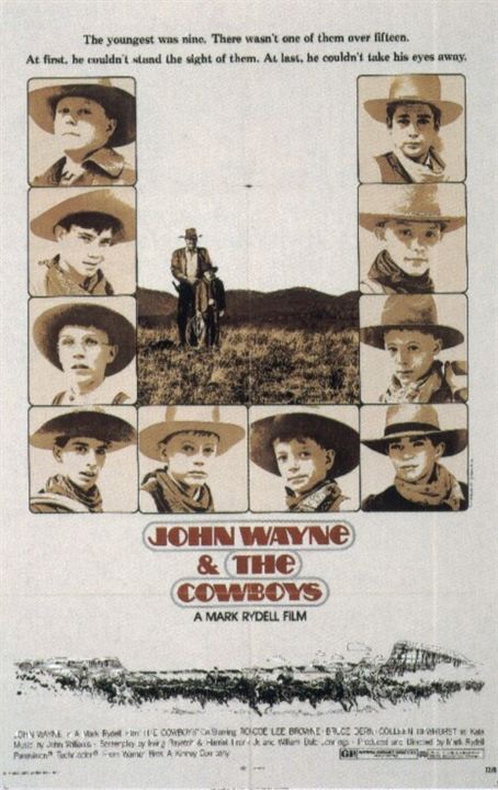 Os Cowboys : Poster