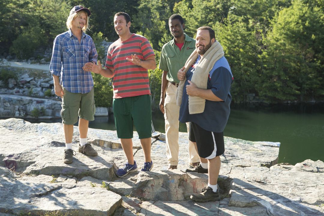 Gente Grande 2 : Fotos Chris Rock, Adam Sandler, David Spade, Kevin James