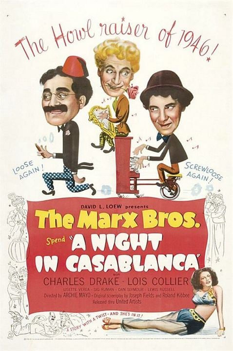 Uma Noite em Casablanca : Poster