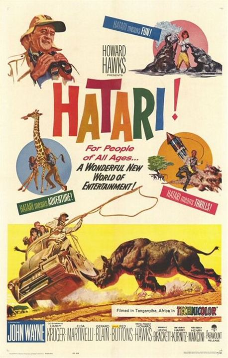 Hatari! : Poster