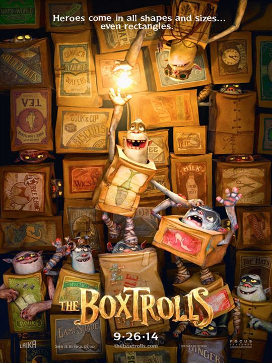 Os Boxtrolls : Poster
