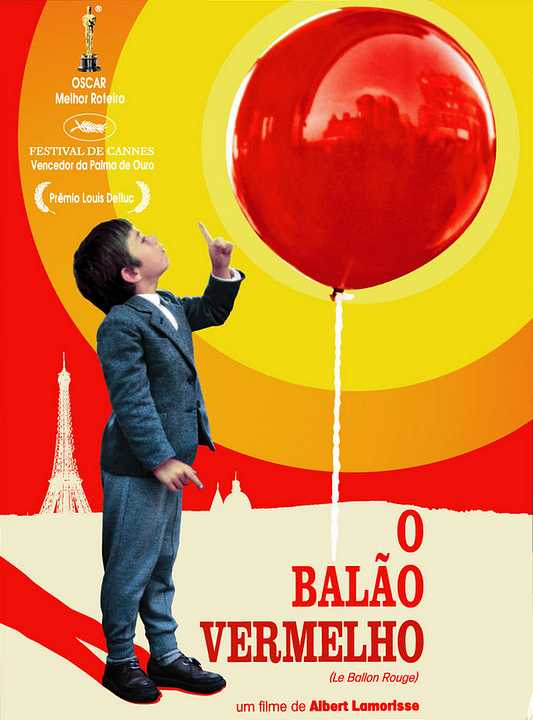 O Balão Vermelho : Poster