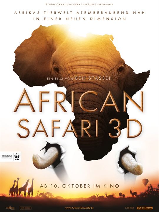 Safári na África : Poster