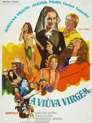A Viúva Virgem : Poster