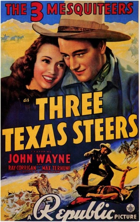 Três Cavaleiros do Texas : Poster