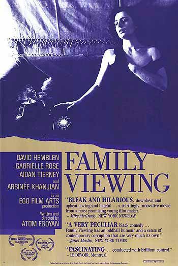 Family Viewing : Poster