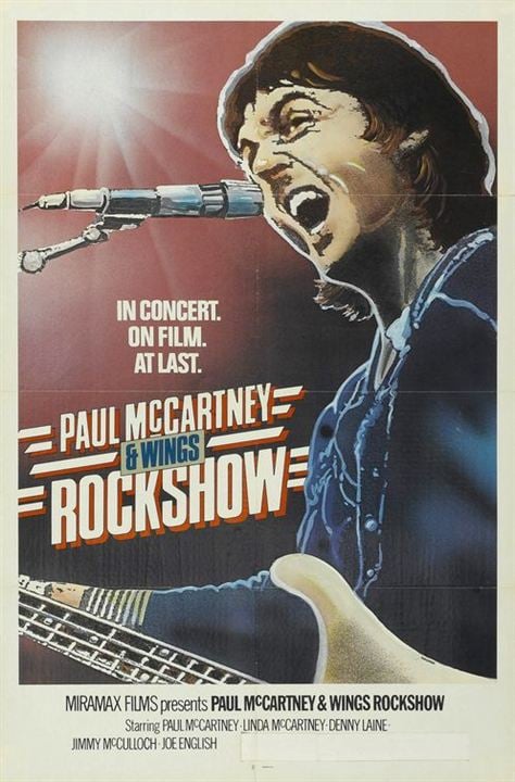 Paul McCartney and Wings - Rockshow : Poster