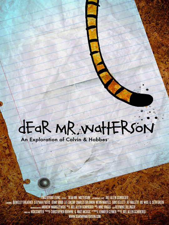 Dear Mr. Watterson : Poster