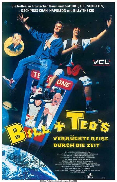 Bill & Ted - Uma Aventura Fantástica : Poster