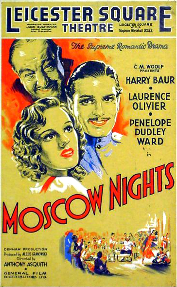 Noites de Moscou : Poster