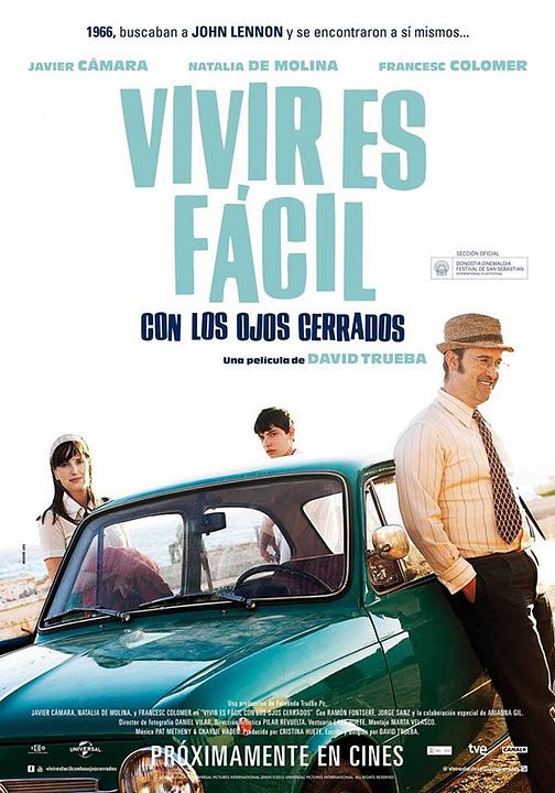 Viver é Fácil Com os Olhos Fechados : Poster