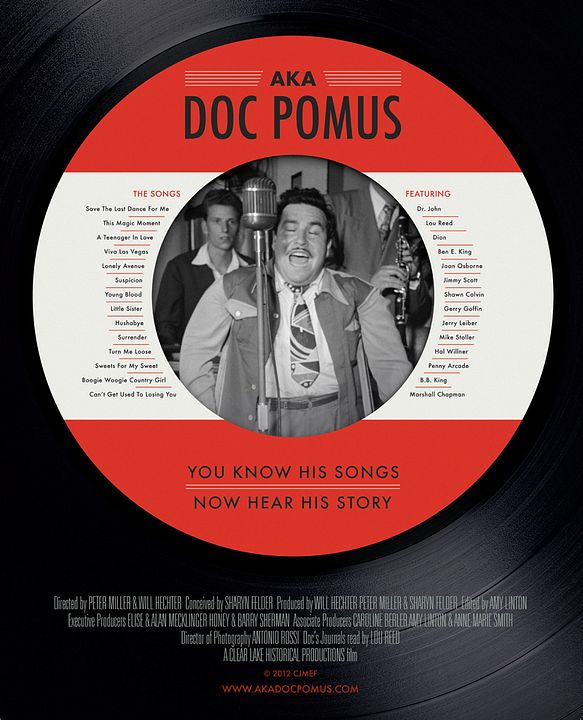 A.K.A. Doc Pomus : Poster