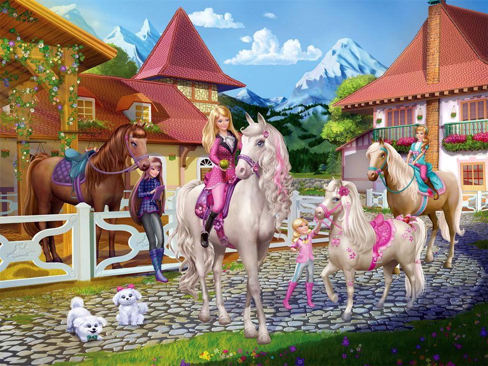 Barbie™ & suas irmãs em uma Aventura de Cavalos, Erros de Gravação!