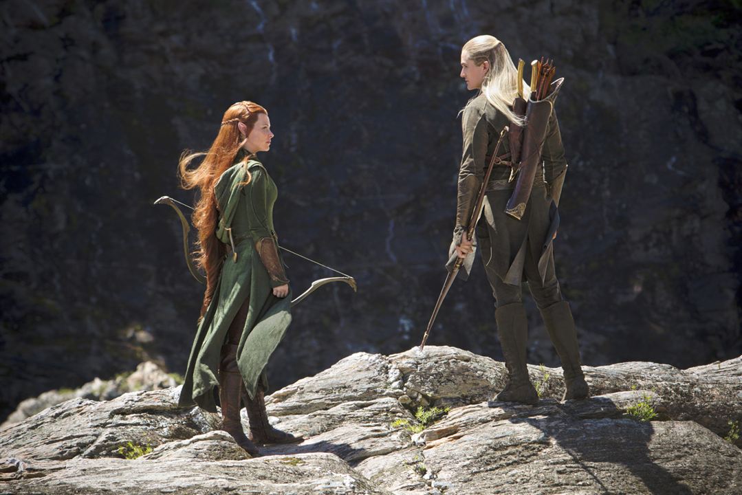 O Hobbit: A Desolação de Smaug : Fotos Evangeline Lilly, Orlando Bloom