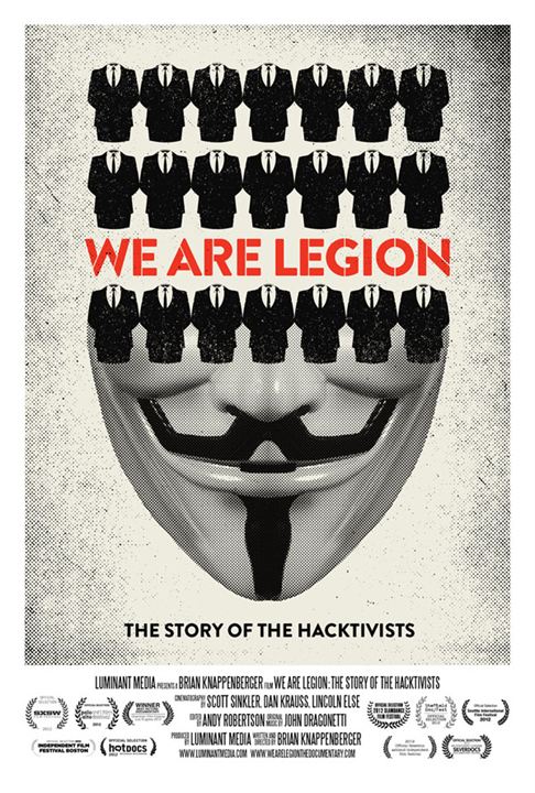 Nós Somos uma Legião: A História dos Hackers Ativistas : Poster
