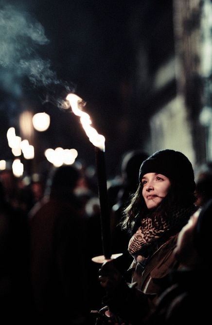 A Marcha : Fotos Charlotte Le Bon