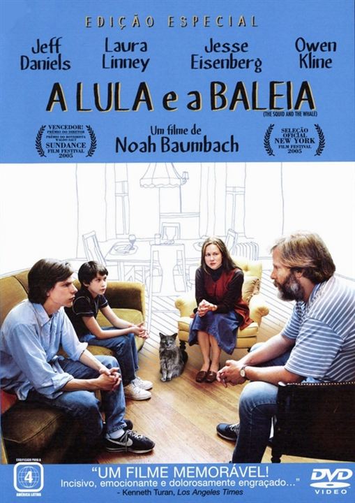 A Lula e a Baleia : Poster