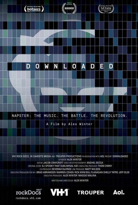 Downloaded - A saga do Napster : Poster