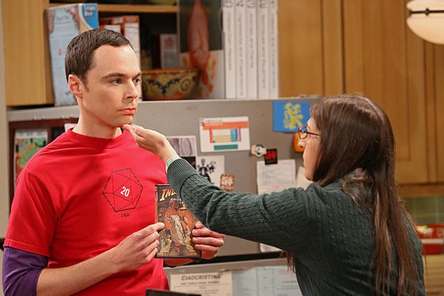 The Big Bang Theory : Fotos Jim Parsons, Mayim Bialik