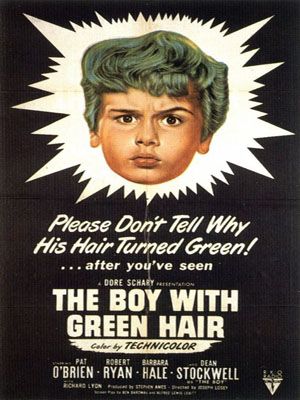 O Menino do Cabelo Verde : Poster