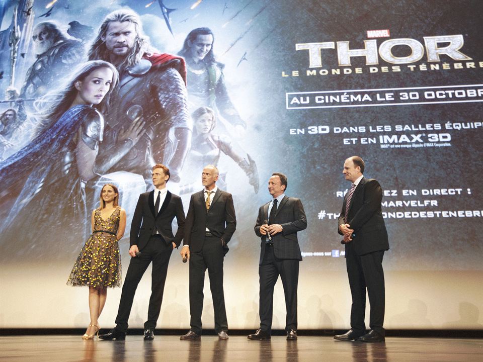 Thor: O Mundo Sombrio : Revista Tom Hiddleston, Natalie Portman, Kevin Feige