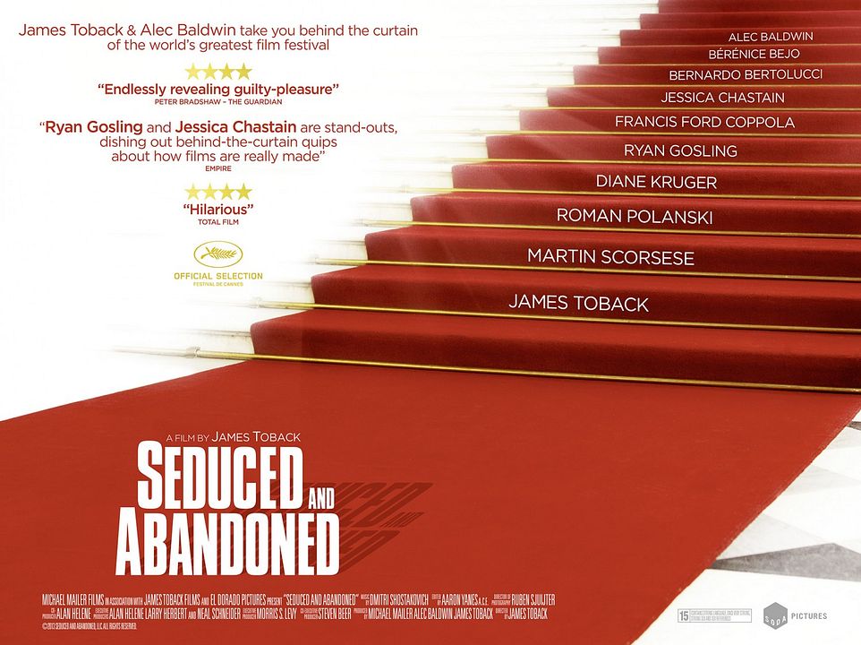 Seduzido e Abandonado - Os Bastidores de Cannes : Poster