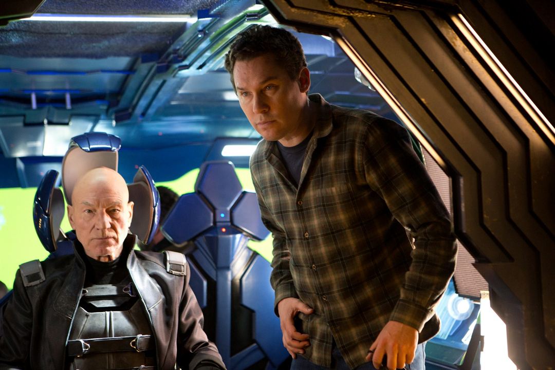 X-Men: Dias de um Futuro Esquecido : Fotos Patrick Stewart, Bryan Singer