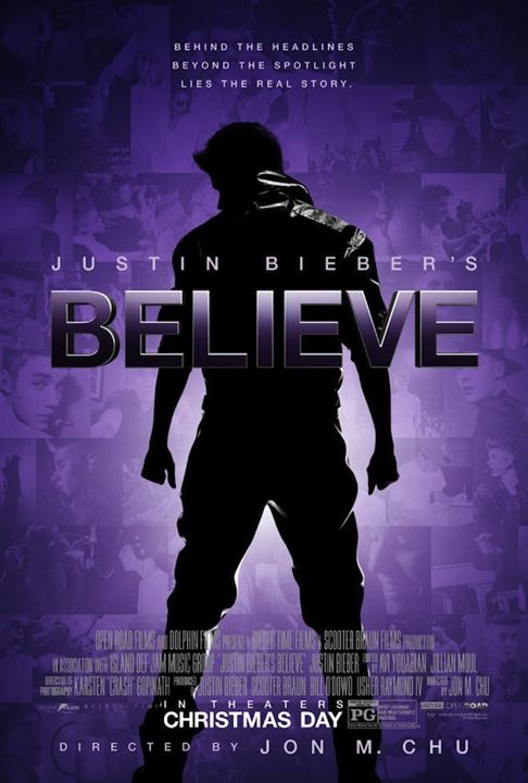 Justin Bieber's Believe : Poster