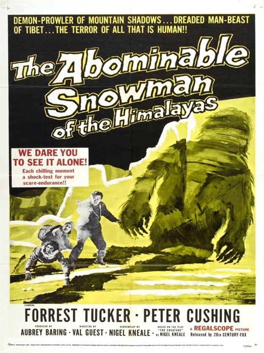 The Abominable Snowman : Poster