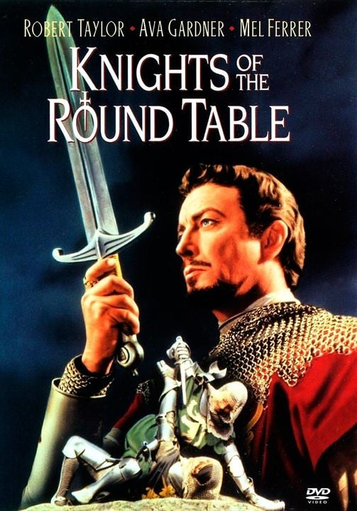 Knights Of The Round Table : Poster Stanley Baker, Robert Taylor, Niall MacGinnis, Howard Marion-Crawford, Mel Ferrer, Felix Aylmer, Anne Crawford