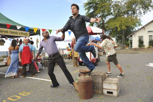 Fotos Dule Hill, James Roday Rodriguez