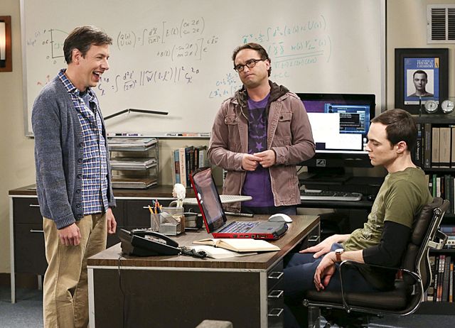 The Big Bang Theory : Fotos Johnny Galecki, John Ross Bowie, Jim Parsons