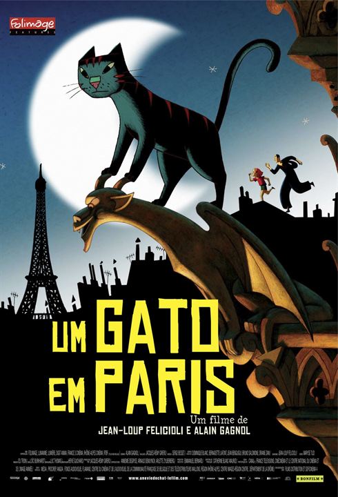 Um Gato em Paris : Poster